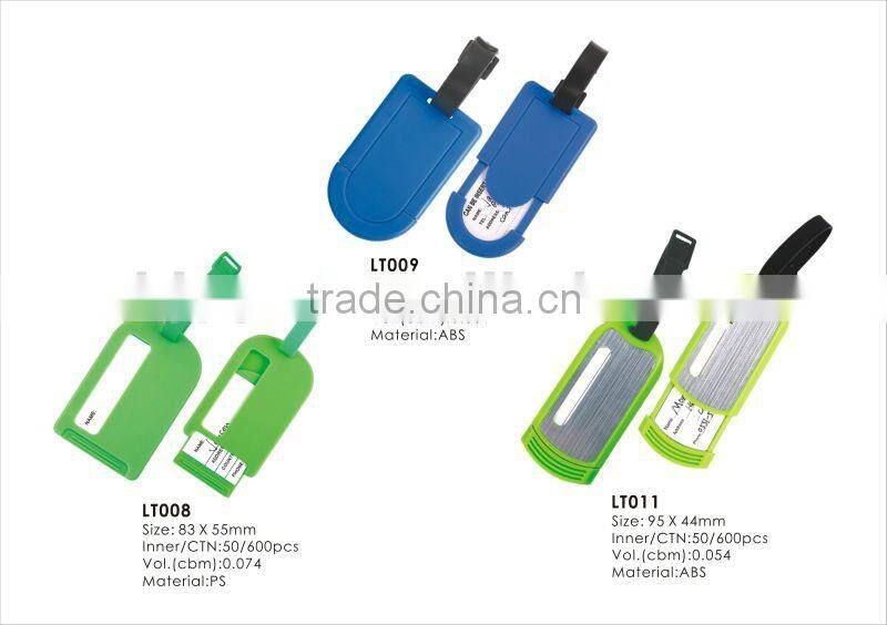 Solid Colors Plastic/PPKey Ring/Key Tag