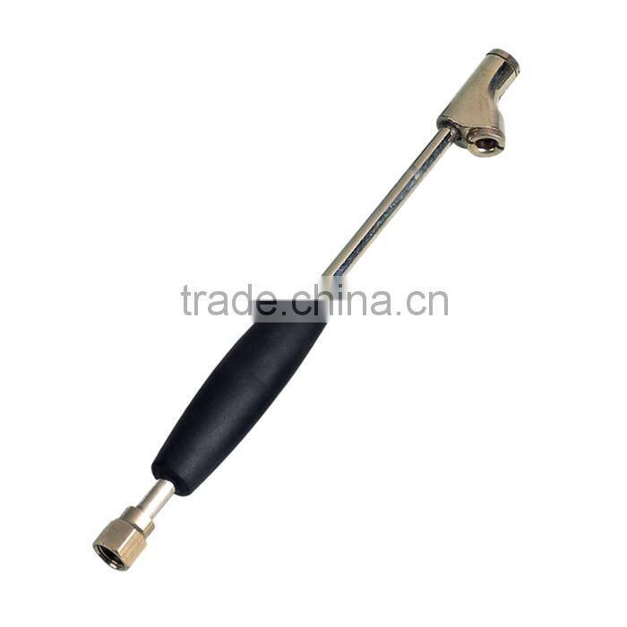 High Quality Zinc-alloy Head and Rubber with Female Connector dual air chuck