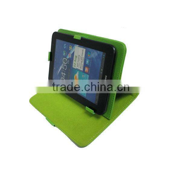 Green 7 inch tablet cases /tablet covers/tablet universal cases