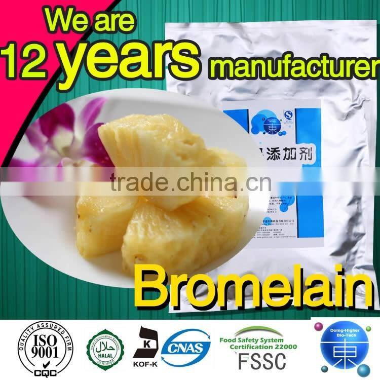 Hot selling pineapple extract bromelain powder made in China