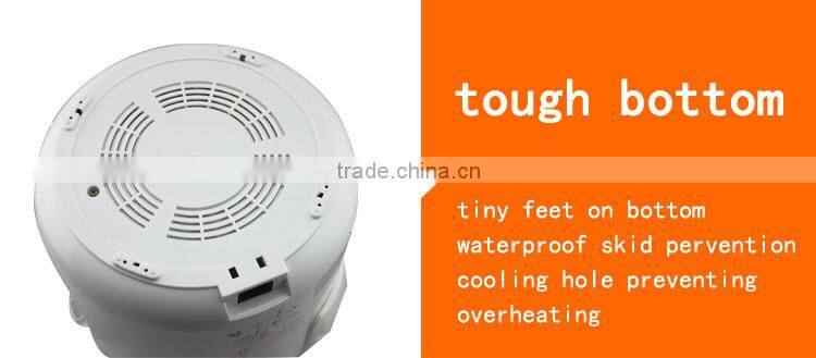 2016 new design hot sale deluxe rice cooker MRC001 white wholesale deluxe cooker