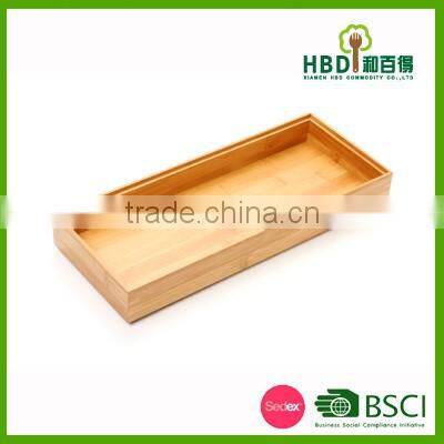 bamboo knife and fork tray wooden cutlery tray
