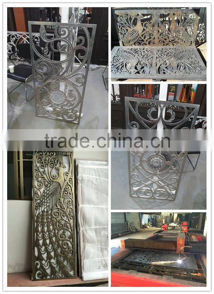 Luxury wrought iron gate/ elegant Indian house main gate designs