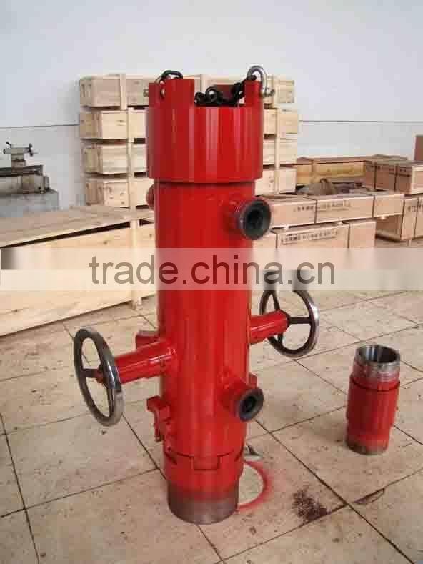 cementing head for well drilling