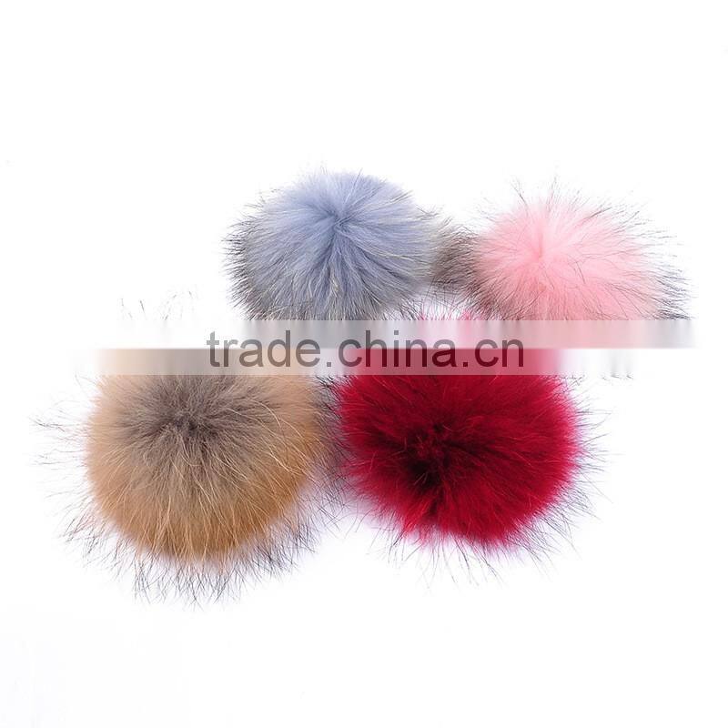 Colorful Solid Warm Woolen Cotton Beanie With Removable Top Ball