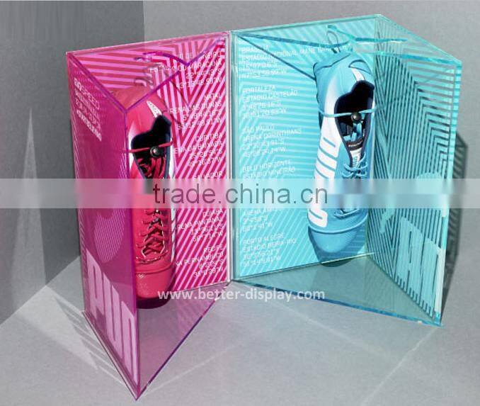acrylic plastic shoe rack wholesale