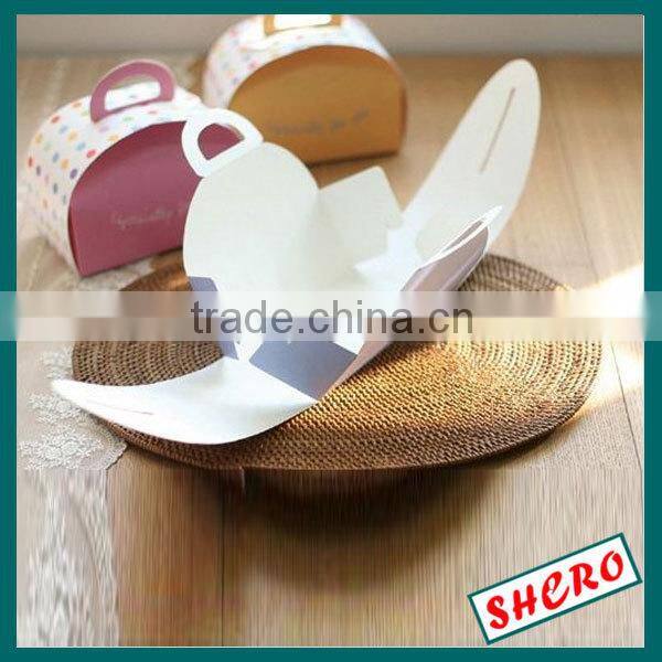 wholesale paepr wedding cake box design Customized