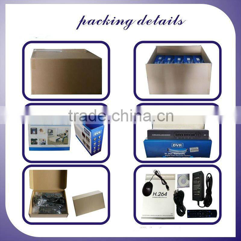 16CH H.264 triplex real time Support D1, Half-D1, CIF recording industrial h.264 embedded net dvr