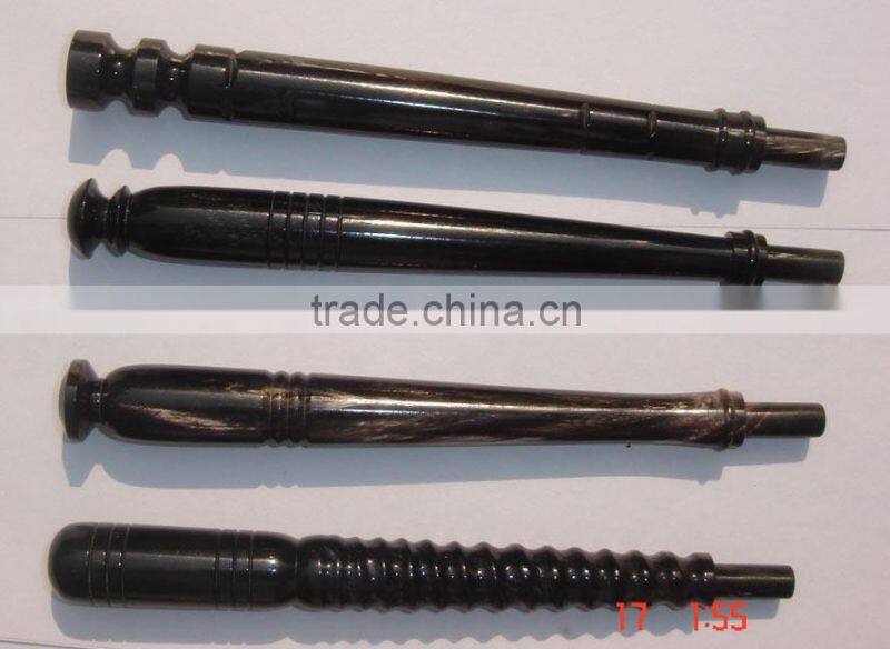 Strong and durable water buffalo horn hilt