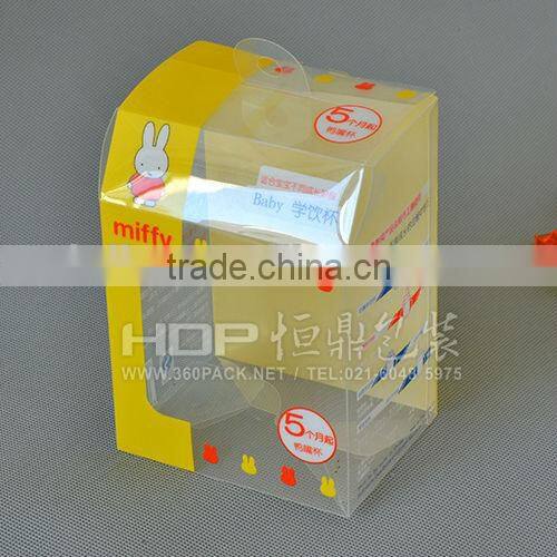 Clear PP plastic transparent folding box for baby care