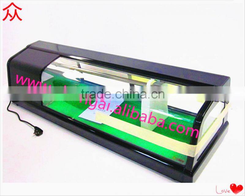 SUSHI BAR COLD FISH & MEAT COUNTERTOP FRIDGE DISPLAY