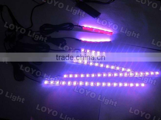 Red led motor strip light kit,12v electric car motor kit