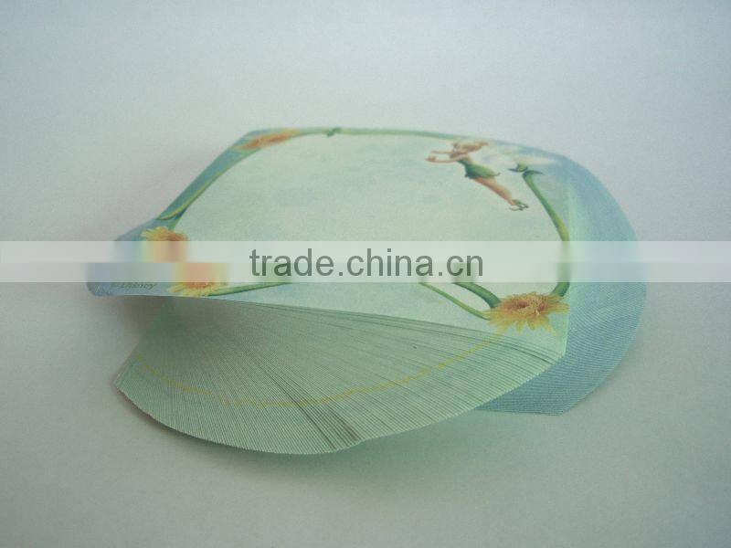 Memo notepad oem twisted memo pad sticky memo notes