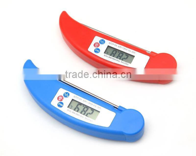 Moveable kitchen thermometer
