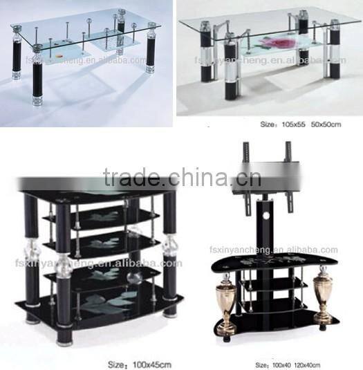 glass dining table component/ glass dining table fittings