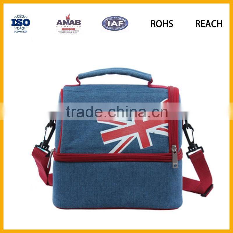 Hot selling aluminum backpack style cooler bag for picnic