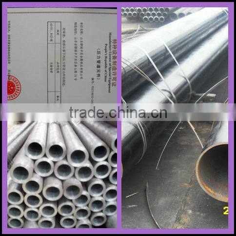 Q195-Q235 ERW Carbon Steel Pipe/Tube in Liaocheng