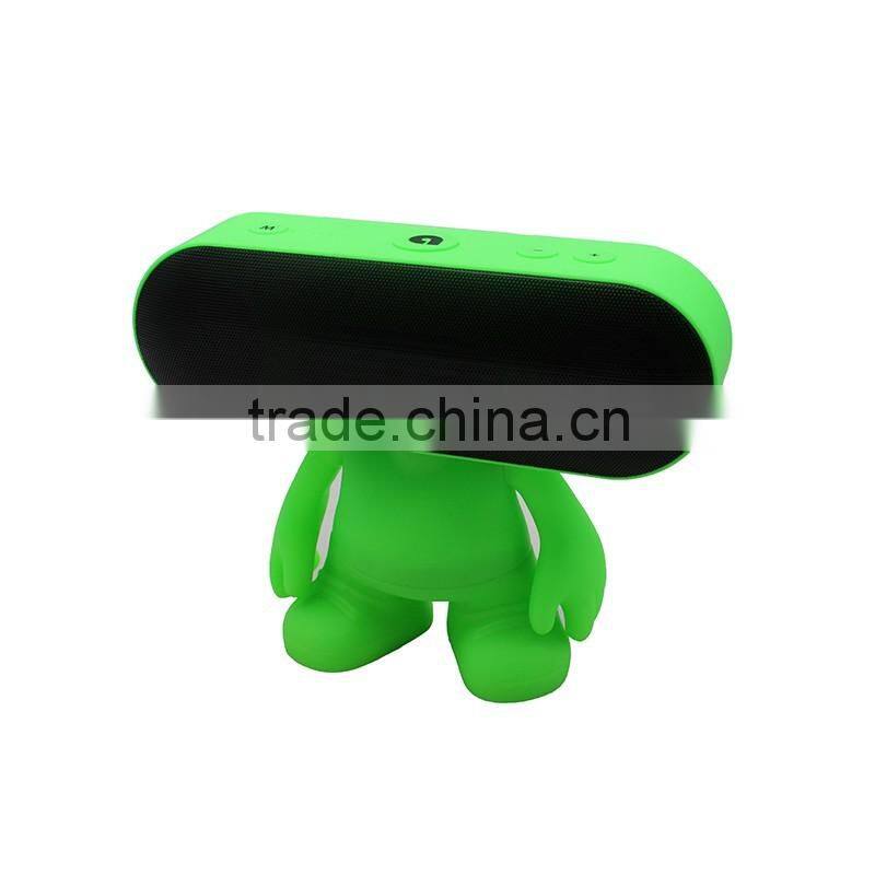 2016 New cartoon mini bluetooth wireless outdoor soundbar speaker