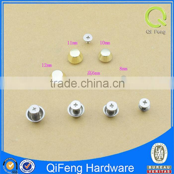 zinc alloy material screw bag feet crew installation studs