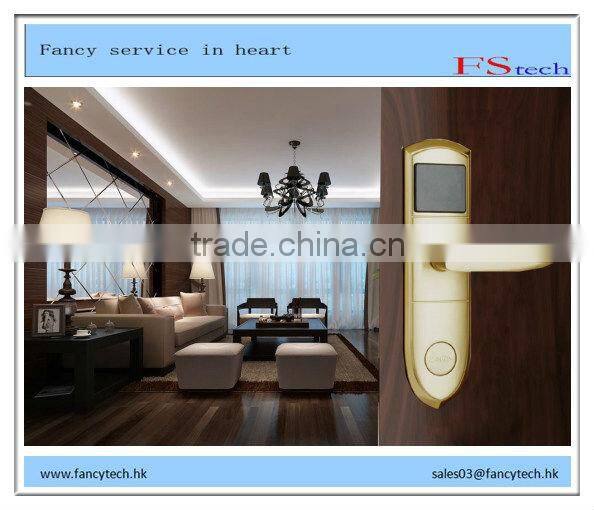 Hotel door lock with led display adel door lock