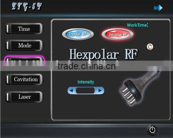 Cavitation & RF & cryo Vacuum Lipo Slimming Machine