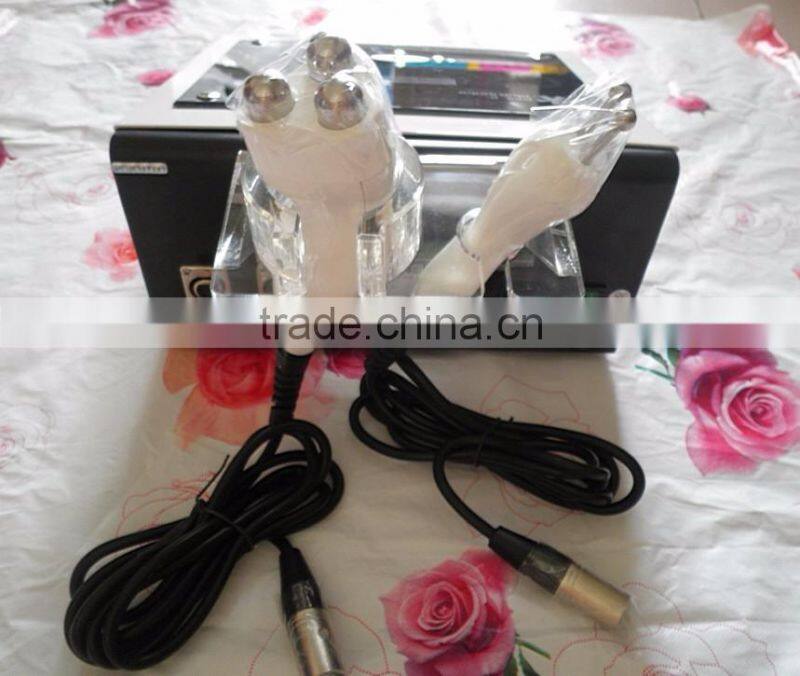 popular bipolar and tripolar radio frequency rf skin tightening machine 5Mhz