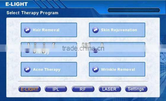 2013 Elight IPL RF Nd yag laser Multifunction machine SMGH