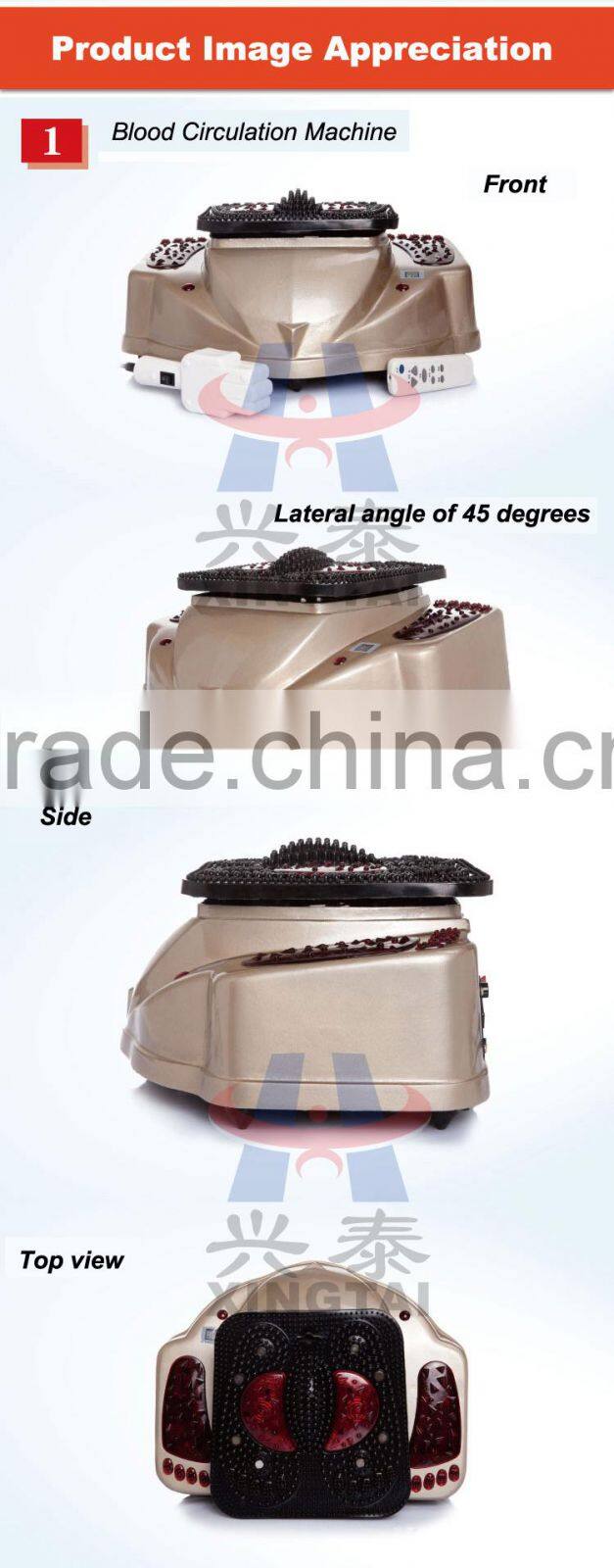 XT-8805-6 Mode Big Shiatsu Electric Electronic Roller Full Leg Infrared Vibrating Price Luxurious Blood Circulation Foot Massage