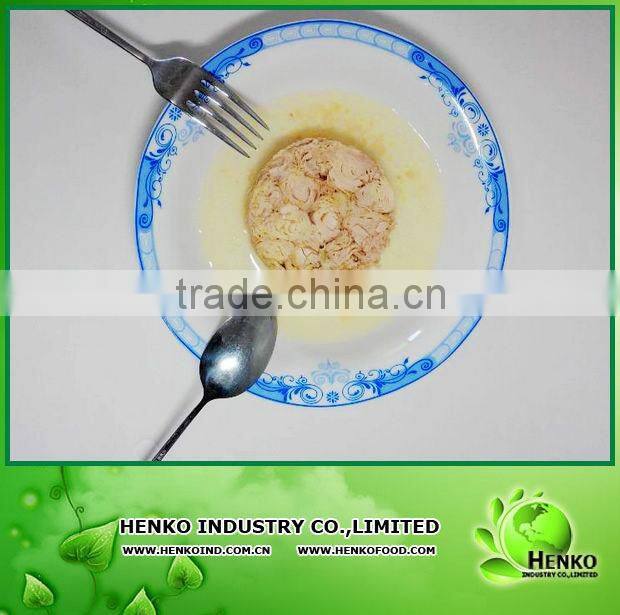 canned tuna chunks in oil