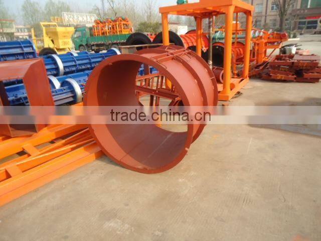 concrete culvert pipe making mold,pre-stressed spun concrete culvert pipe making machine in Qatar