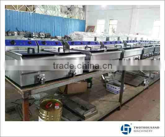 Electric Double Deep Fryer With Tap TT-WE1261