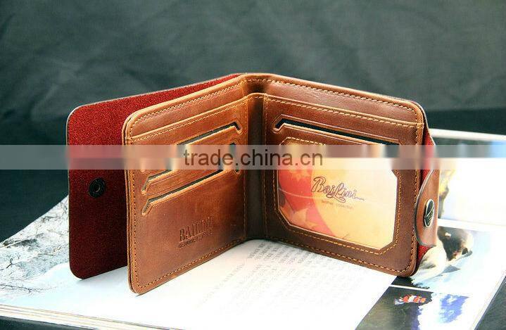 New Arrival High Quality Cheap Male Purse PU Leather Mens Replica Short Designer Wallet Wholesale