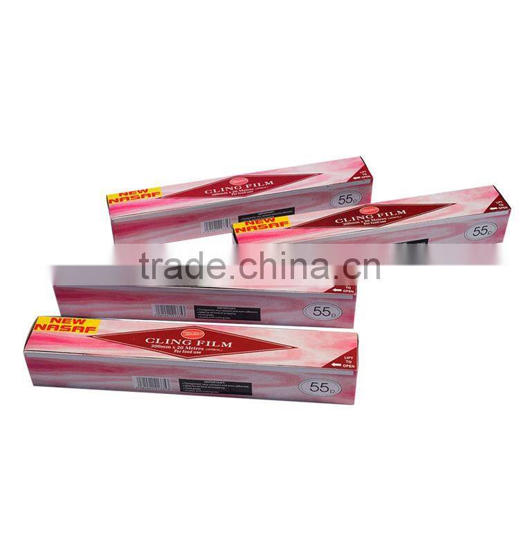PVC Cling film for household, OEM your Brand, PVC stretch wrap for food packing