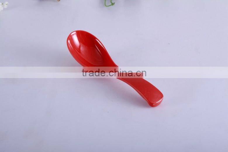 Melamine Soba, Rice Spoons, Chinese Won Ton Soup Spoon, Plain Style, korean soup spoon
