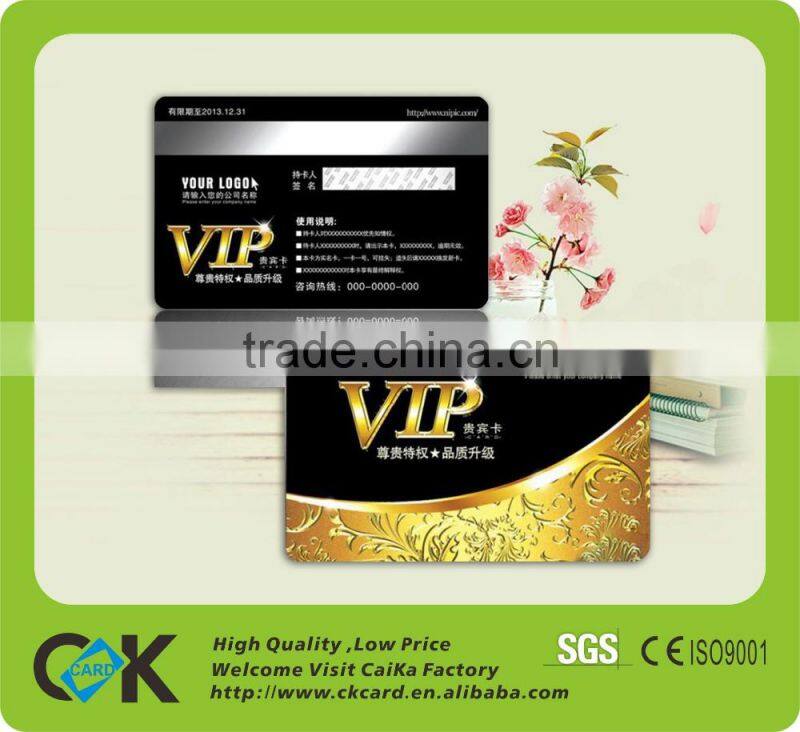 Eco-riendly plastic pvc!Custom magnetic smart card in big discount