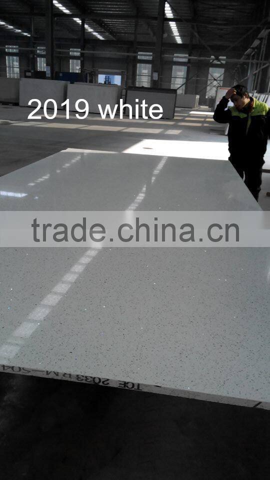 cheap artificial quartz stone floor tiles