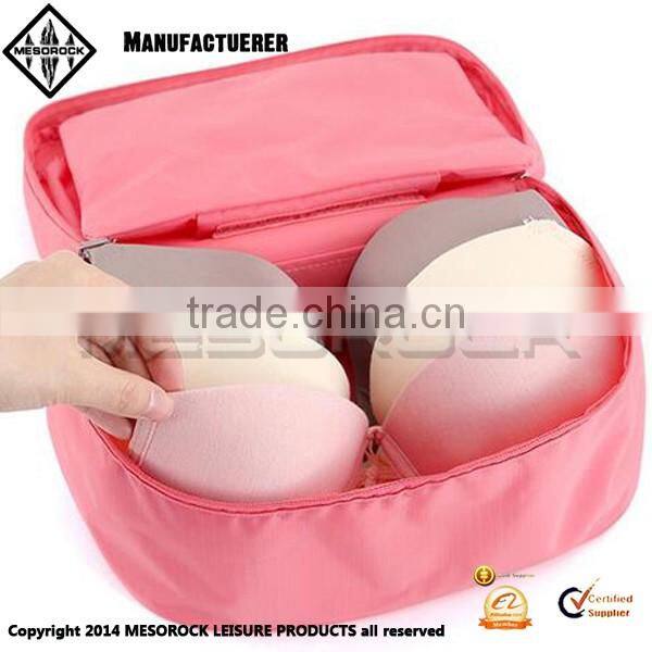 New design colorful waterproof travel organizer travel storage bag bra wash bag