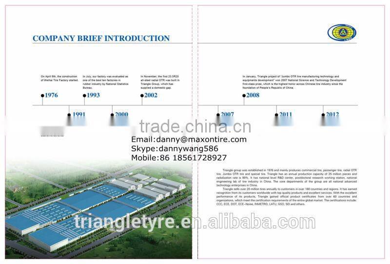 Reach stacked tire 16.00R25