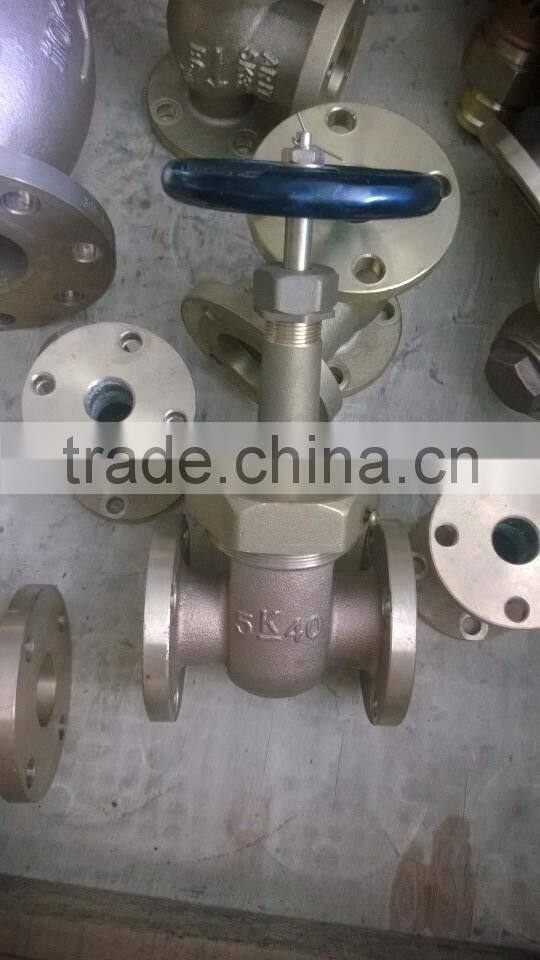 JIS F7372 5k marine valve cast iron swing check valve,