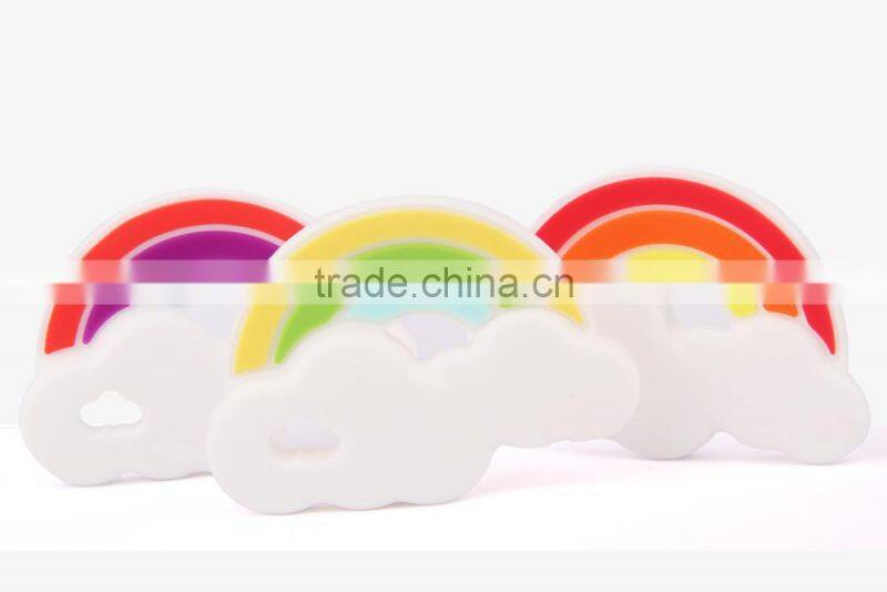 Fashion silicone teether baby gift new year and christmas present
