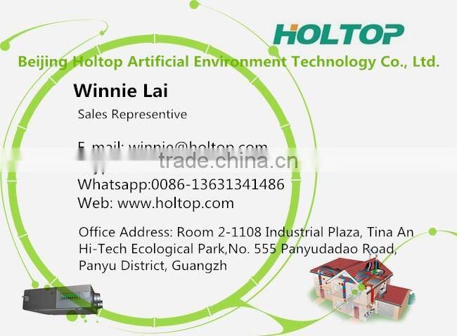 Holtop energy saving single room heat recovery ventilator