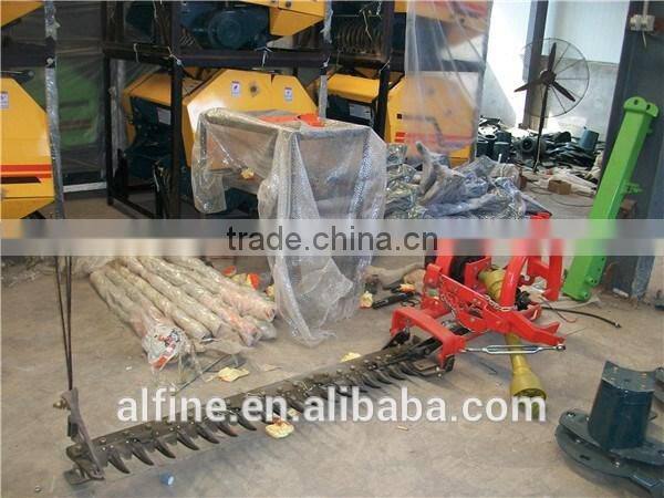 Factory supply tractor PTO driven cutter bar