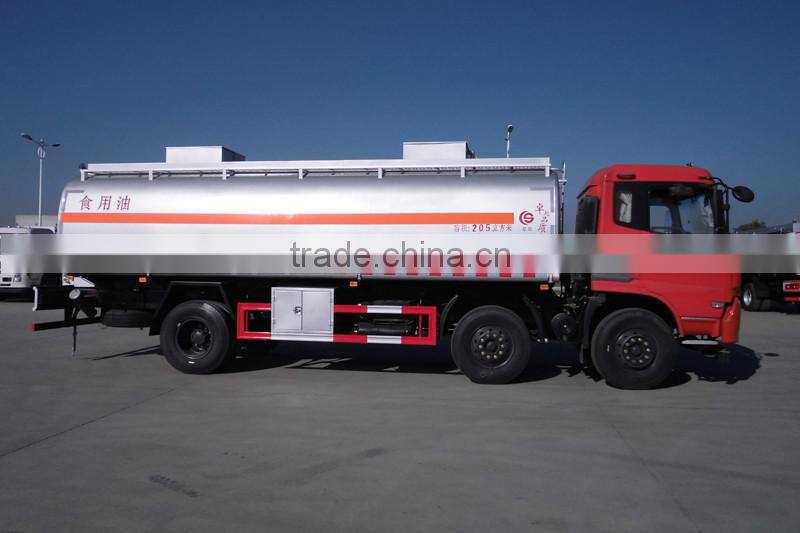 China New 21.5 CBM Oil Tanker Truck Fuel Tank Truck