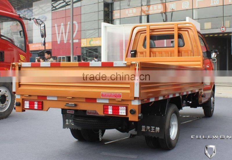 SINO 1 ton 3 ton mini lorry truck dimensions 2-5 cubic meters