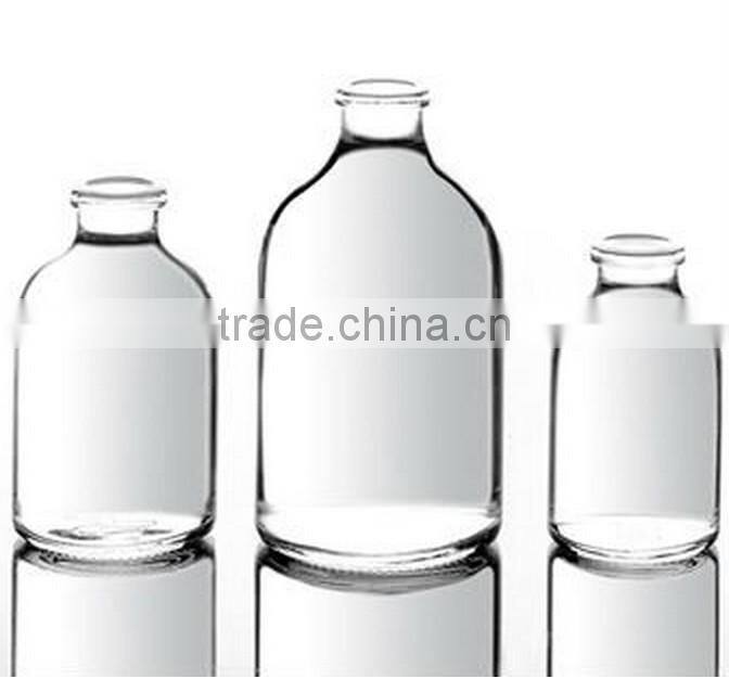 15ml clear glass injection vial 7ml 8ml 10ml 20ml 50ml 100ml
