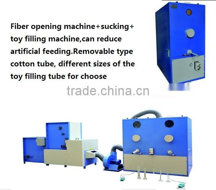2017hot sell ZLD Stand-up toy cotton filling machine,toy filler supplier