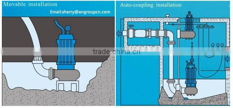 Electric Submersible Pump Sanitary Sewage Pumps 3 Inch 4Inch