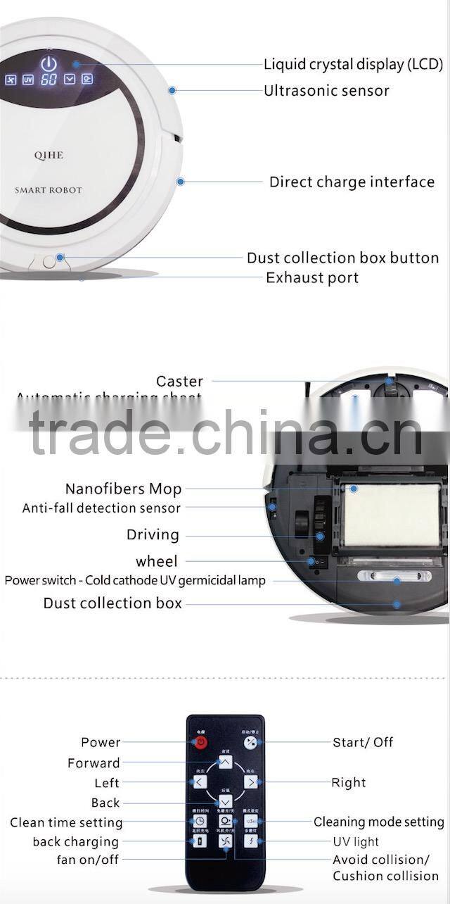 China wholesale high class multifunctional smart vacuum cleaner robot sweep and mop wet and dry