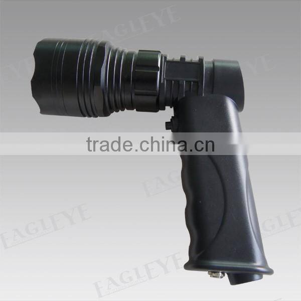 300-500m long beam distance JG-T61-LA cree T6 10w led handheld super bright searching light with aluminum alloy head