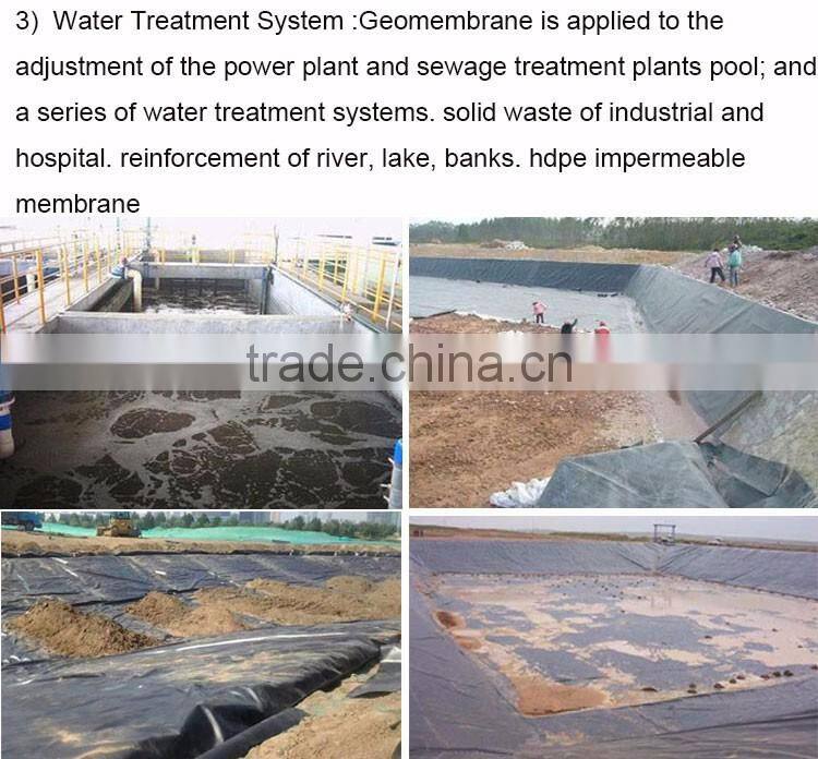 UV stabilizer HDPE material anti-seepage membrane